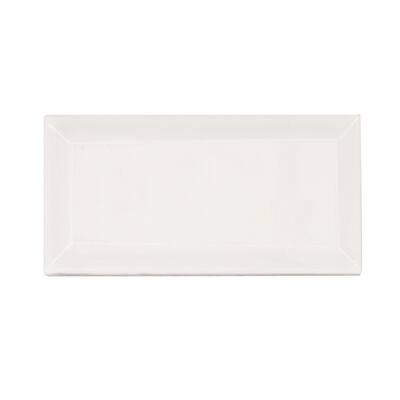 Jeffrey Court Pearl White Beveled 3 in. x 6 in. Ceramic Wall Tile (8 pieces/1 sq. ft./1 pack) 99503