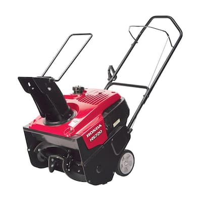 Honda 20 in single stage gas snow blower review #7