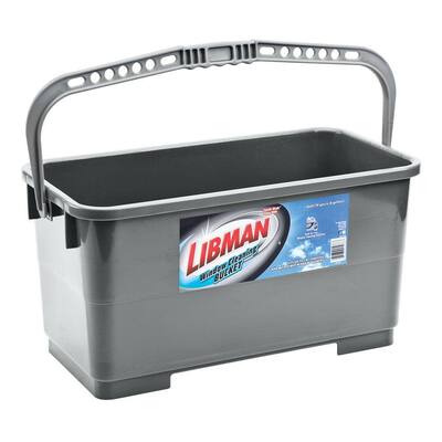 UPC 071736010663 product image for Libman Hampers & Carts 6 gal. Window Cleaning Bucket Gray 1066 | upcitemdb.com