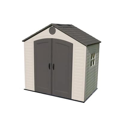 Lifetime 8 ft. x 5 ft. Outdoor Storage Shed-6406 - The Home Depot