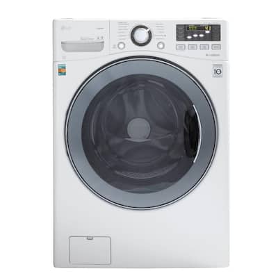 LG WM3470HWA - 4.0 DOE cu. ft. High-Efficiency Front Load Washer in White, ENERGY STAR