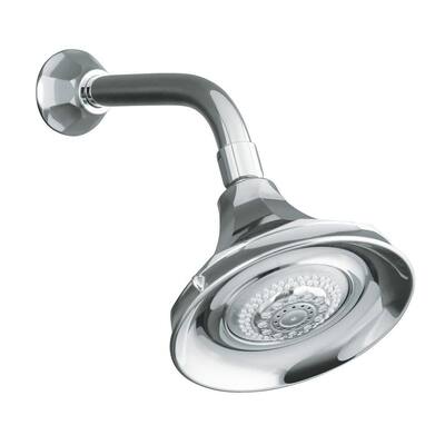 KOHLER Kitchen Faucets. Memoirs 3-Spray 5-15/16 in. Raincan Multi-Functional Showerhead in Polished Chrome