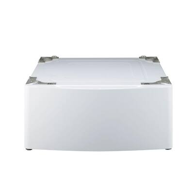 LG Electronics Electronics Laundry Pedestal with Storage Drawer in White WDP5W