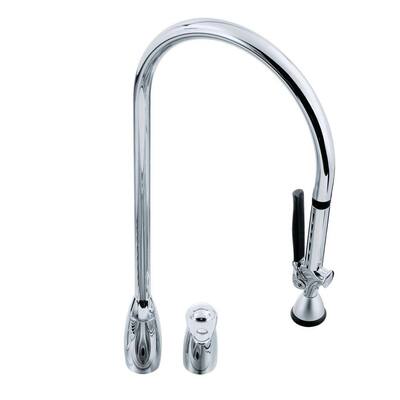 KOHLER Kitchen Faucets. ProMaster Single-Handle Pull-Out Sprayer Kitchen Faucet in Polished Chrome