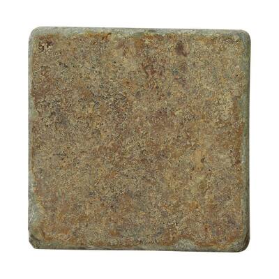 Jeffrey Court Tumbled Slate 4 in. x 4 in. Slate Wall & Floor Tile (9pieces/1sq. ft./1pack) 99037