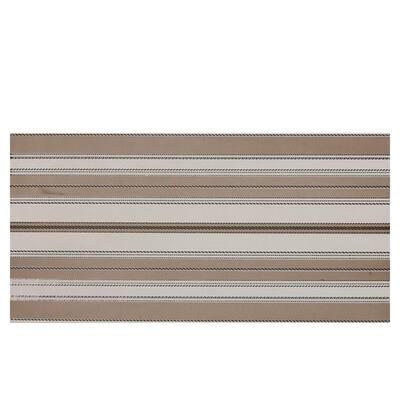Daltile Colorbody Identity 12 in. x 24 in. Taupe/Tan Fabric Porcelain Floor and Wall Tile MY521224DECO1P
