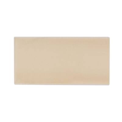 Jeffrey Court Summer Wheat Gloss 3 in. x 6 in. Ceramic Wall Tile (8pieces/1 sq. ft./1pack) 99509