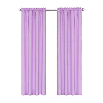 Polished Nickel Shower Curtain Rod Purple Polka Dot Tights