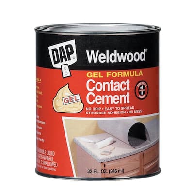 DAP Weldwood 32 fl. oz. Gel-Formula Contact Cement-25312 - The Home Depot