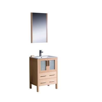 Fresca Torino 24-inch Light Oak Modern Bathroom Vanity with Undermount Sink