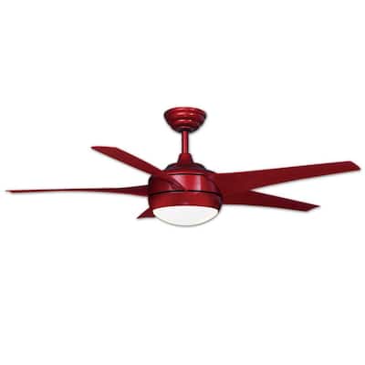 Hampton Bay Windward IV 52 in. Red Ceiling Fan 66266