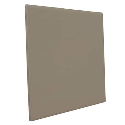 U.S. Ceramic Tile Bright Cocoa 6 in. x 6 in. Ceramic Surface Bullnose Wall Tile U796-S4669