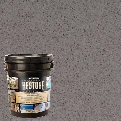 Restore 4-Gal. Bedrock Deck and Concrete Resurfacer 46505