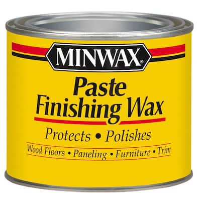 Can of furniture wax
