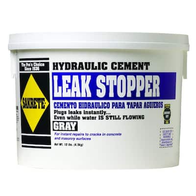 SAKRETE 10 lb. Leak Stopper Cement-60205005 - The Home Depot