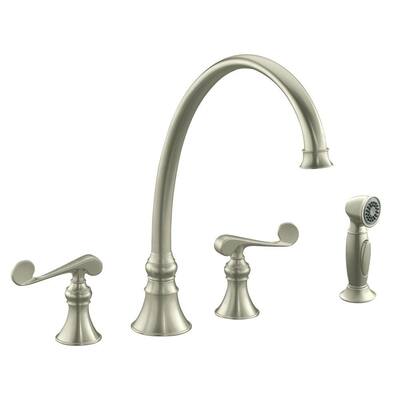 KOHLER Kitchen Faucets. Revival 2-Handle Kitchen Faucet in Vibrant Brushed Bronze