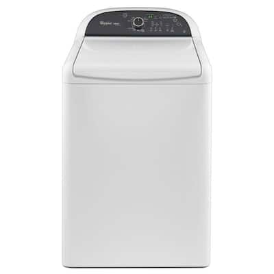 Whirlpool Cabrio Platinum 4.5 cu. ft. High-Efficiency Top Load Washer in White, ENERGY STAR WTW8000BW