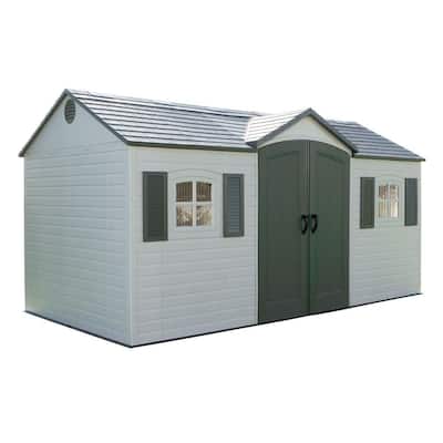 Lifetime 15 ft. x 8 ft. Outdoor Garden Shed-6446 - The Home Depot