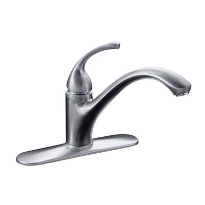 KOHLER Kitchen Faucets. Fort Single-Handle Kitchen Faucet in Vibrant Stainless