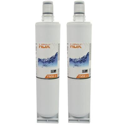 HDX FMW-2 Refrigerator Replacement Filter Fits Whirlpool Filter 5 ...
