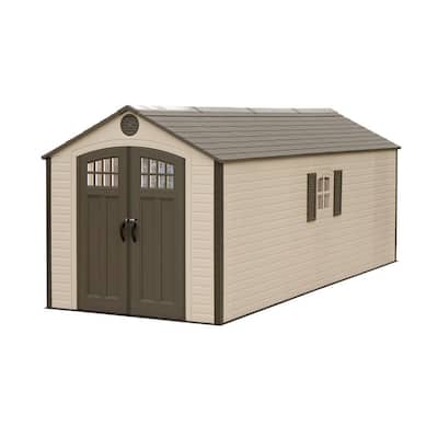 Lifetime 8 ft. x 20 ft. Plastic Storage Shed-60120 - The Home Depot