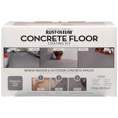 Rust-Oleum Concrete Floor Coating Kit-265054 - The Home Depot