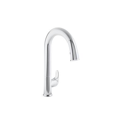 KOHLER Kitchen Faucets. Sensate AC-Powered Touchless Kitchen Faucet in Vibrant Polished Chrome