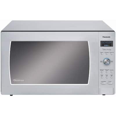 Panasonic Prestige Countertop/Built-in 2.2 cu. ft. 1250W Microwave Oven in Stainless Steel NNSD997S