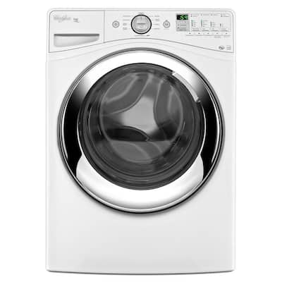 Whirlpool Duet 4.1 cu. ft. High-Efficiency Front Load Washer with Steam in White, ENERGY STAR WFW86HEBW