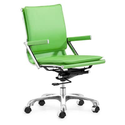 Green Office Chair on Zuo Lider Plus Office Chair Green 215213