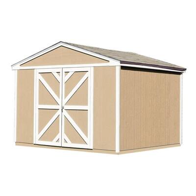 Somerset 10 ft. x 8 ft. Wood Storage Building Kit