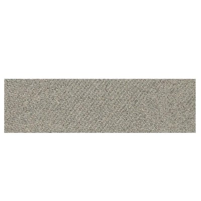 Daltile Colorbody Identity 4 in. x 12 in. Metro Taupe Fabric Porcelain Bullnose Floor and Wall Tile MY22S44C91P1