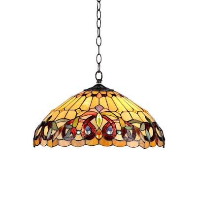 fixtures pendant depot light home Fixture DH2 Shade with  in. Pendant The Depot 18 CH33353VR18 Home