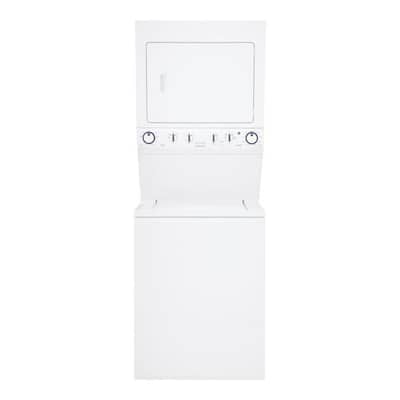 Frigidaire High-Efficiency 3.3 cu. ft. Washer and 5.5 cu. ft. Gas Dryer in White FFLG2022MW