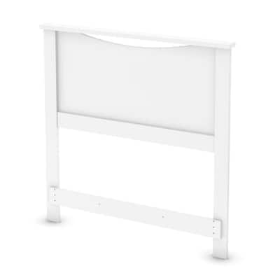 South Shore Step One Collection Twin Headboard - Pure White