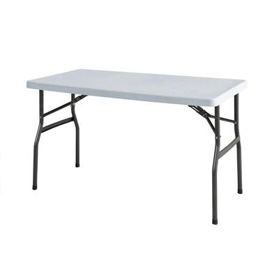 HDX 4 ft. Utility/Banquet Table-TBL-048 - The Home Depot