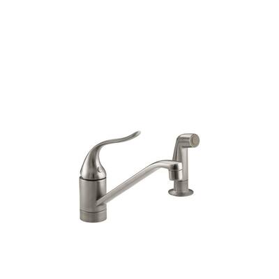 KOHLER Kitchen Faucets. Coralais Single-Handle Side Spray Kitchen Faucet in Vibrant Brushed Nickel