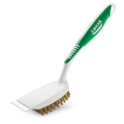 UPC 071736000695 product image for Libman Scrubbing Brushes Brass Scraper White Grill Brush 69 | upcitemdb.com