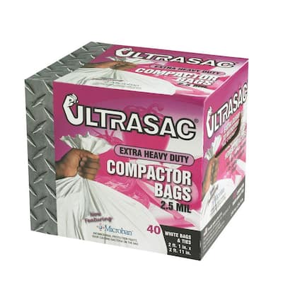 Ultrasac 15 gal. Compactor Bags (40-Count) HMD 771228