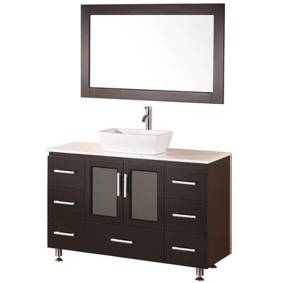 Design Element Stanton 48-in. Single Bathroom Vanity Set with Vessel