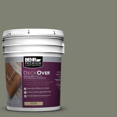 BEHR Premium DeckOver 5-gal. #SC-137 Drift Gray Wood and Concrete Paint S0110505