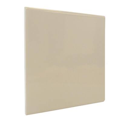 U.S. Ceramic Tile Bright Khaki 6 in. x 6 in. Ceramic Surface Bullnose Corner Wall Tile 740-SN4669