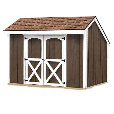Best Barns Aspen 8 ft. x 10 ft. Wood Storage Shed Kit-aspen_810 - The 