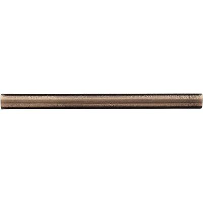 Weybridge 1/2 in. x 6 in. Cast Metal Pencil Liner Classic Bronze Tile (18 pieces / case) TILE468002001HD