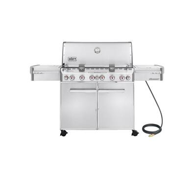 Weber Summit S-670 Natural Gas Grill - Stainless Steel
