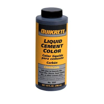 Quikrete 10 oz.Liquid Cement Color - Charcoal-131700 - The Home Depot