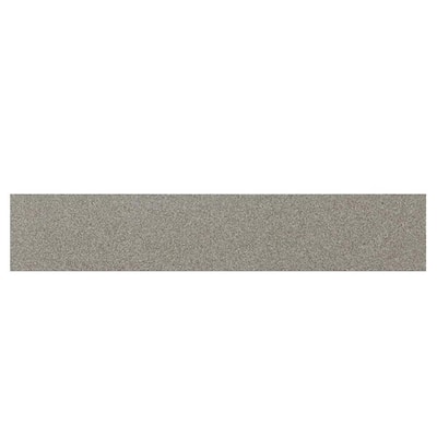Daltile Colorbody Porcelain Identity Metro Taupe Cement 4 in. x 18 in. Floor Bullnose MY42S44H91P1