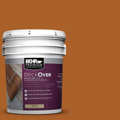 BEHR Premium DeckOver 5-gal. #SC-533 Cedar Naturaltone Wood and Concrete Paint S0112405