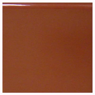 U.S. Ceramic Tile Terra Cotta 4-1/4 in. x 4-1/4 in. Ceramic Surface Bullnose Wall Tile U795-S4449-1