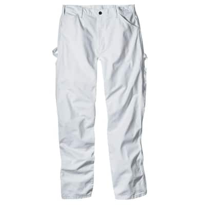 Dickies Relaxed Fit 36-34 White Painters Pant-1953WH3634 - The ...